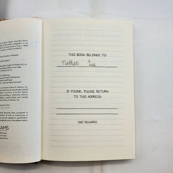 The Wimpy Kid: Do-It-Yourself Book - Diary Of a Wimpy Kid - by Jeff Kinney - Picture 2 of 8